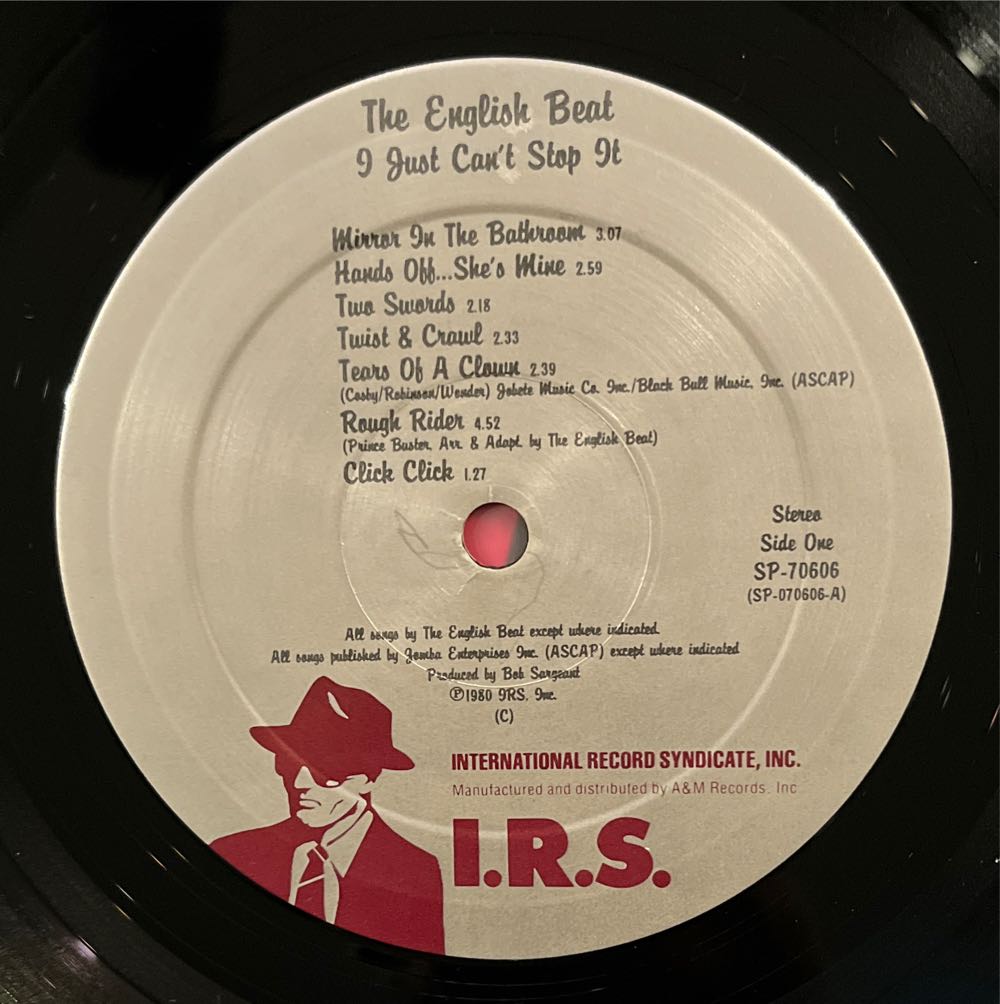 I Just Can’t Stop It - English Beat, The (12”) music collectible - Main Image 3