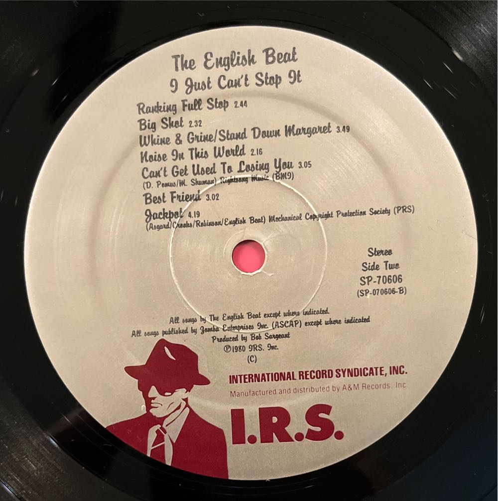 I Just Can’t Stop It - English Beat, The (12”) music collectible - Main Image 4
