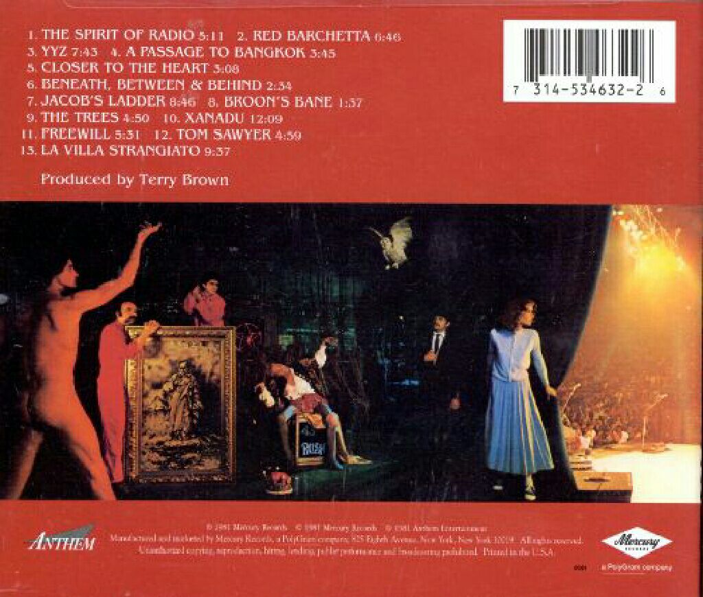 Exit Stage Left - Rush (12” - 7636) music collectible [Barcode 066825109021] - Main Image 2