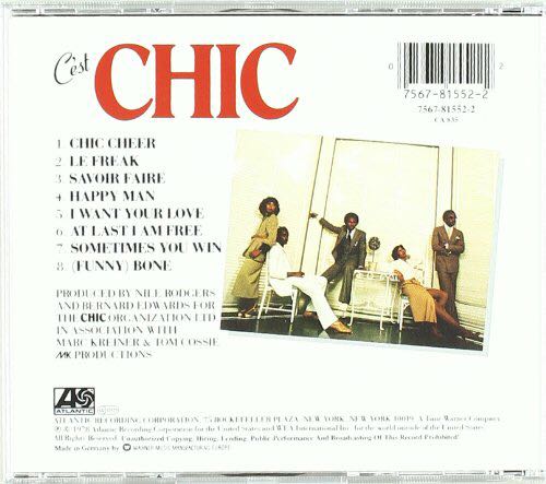 C’est chic - Chic (CD) music collectible [Barcode 075678155222] - Main Image 2