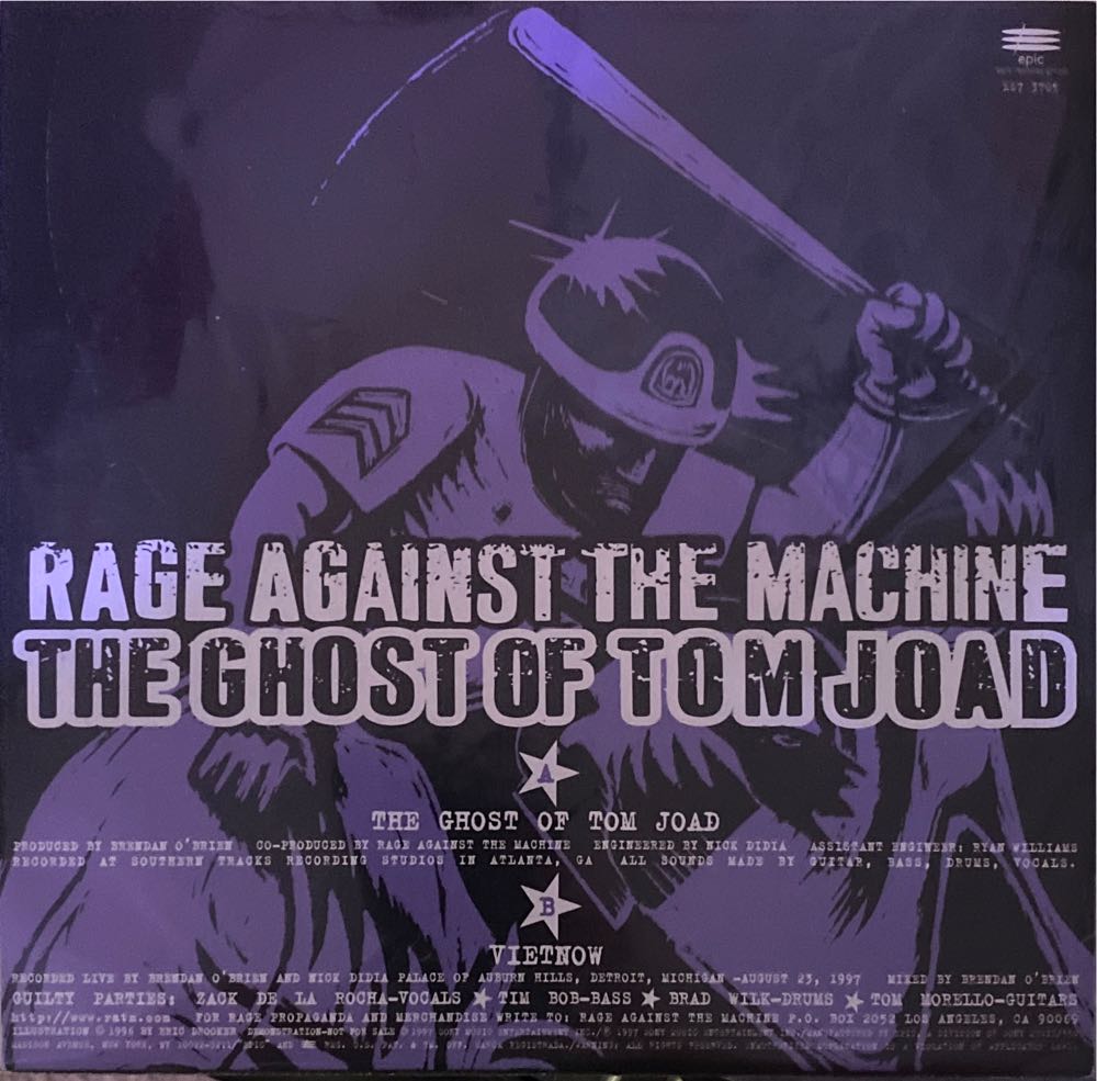 The Ghost Of Tom Joad - Rage Against The Machine (CD) music collectible - Main Image 2