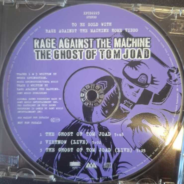 The Ghost Of Tom Joad - Rage Against The Machine (CD) music collectible - Main Image 4
