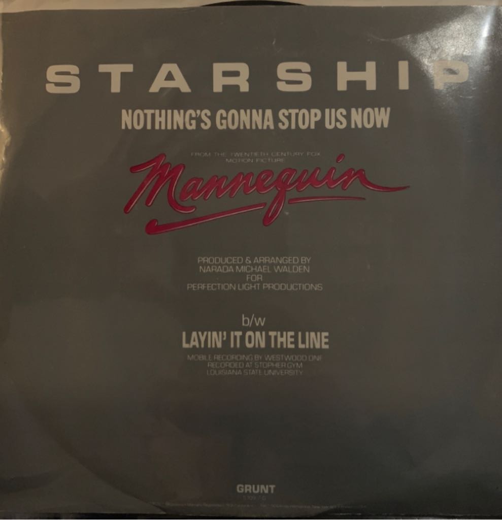 No Protection - Starship (12”) music collectible [Barcode 078635641318] - Main Image 2