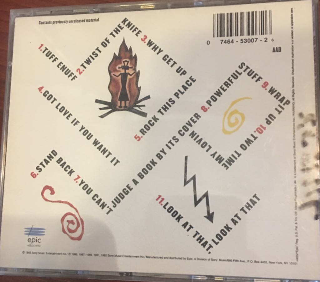 Hot Stuff, The Greatest Hits - Fabulous Thunderbirds (CD - 42) music collectible [Barcode 074645300726] - Main Image 2