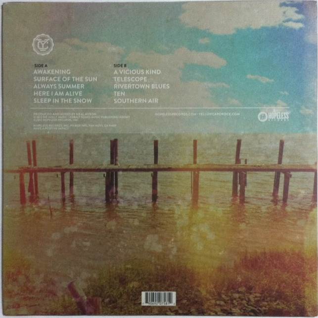 Southern Air - Yellowcard (CD - 39) music collectible [Barcode 790692075829] - Main Image 2