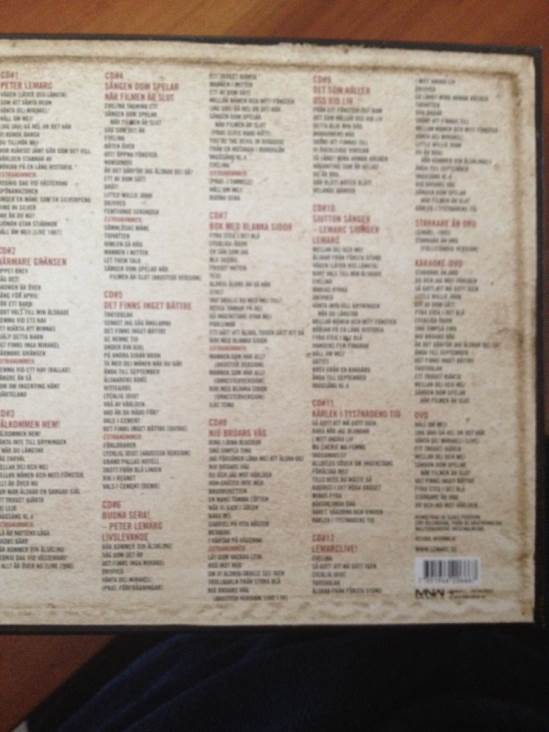 Starkare Än Ord. Samtliga Album 1987 - 2008 - Peter LeMarc (CD) music collectible [Barcode 7391946206667] - Main Image 2