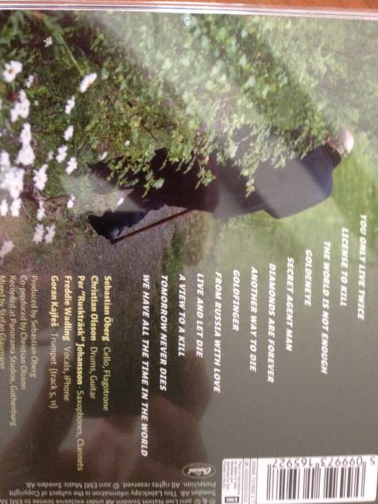 With A License To Kill - freddie wadling (CD) music collectible [Barcode 5099973165927] - Main Image 2