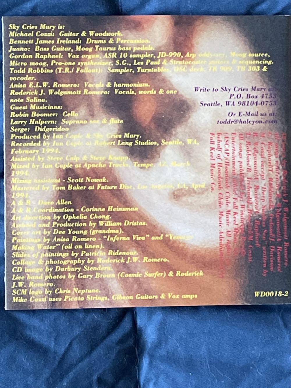 This Timeless Turning - Sky Cries Mary (CD) music collectible [Barcode 785351001820] - Main Image 3