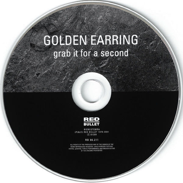 Grab It For A Second - Golden Earring (CD - 35) music collectible [Barcode 8712944662115] - Main Image 4