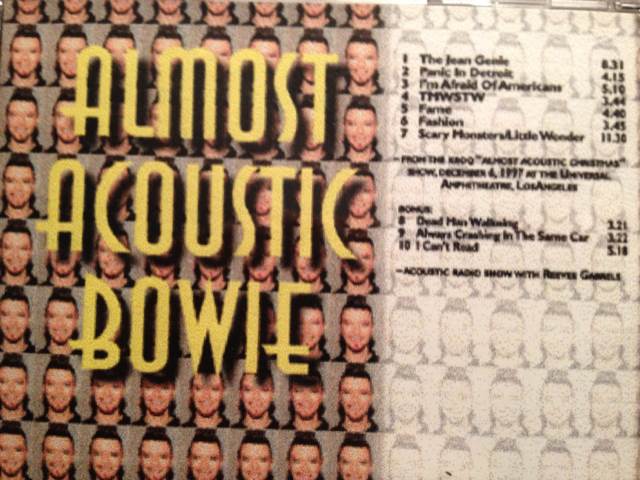 Almost Acoustic Bowie - David Bowie (CD) music collectible - Main Image 2