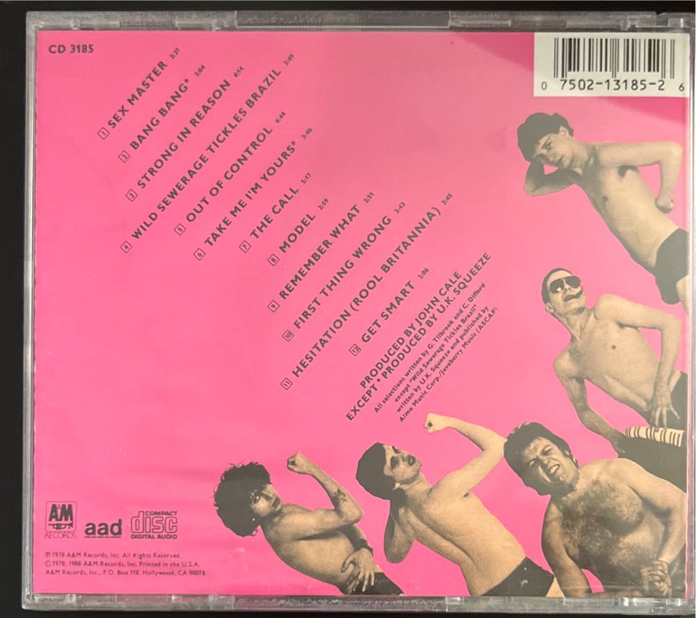 U.K. Squeeze - Squeeze (12” - 4144) music collectible [Barcode 075021318526] - Main Image 2