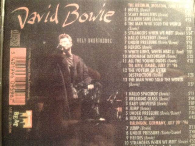 Holy Unorthodox - David Bowie (CD) music collectible - Main Image 2