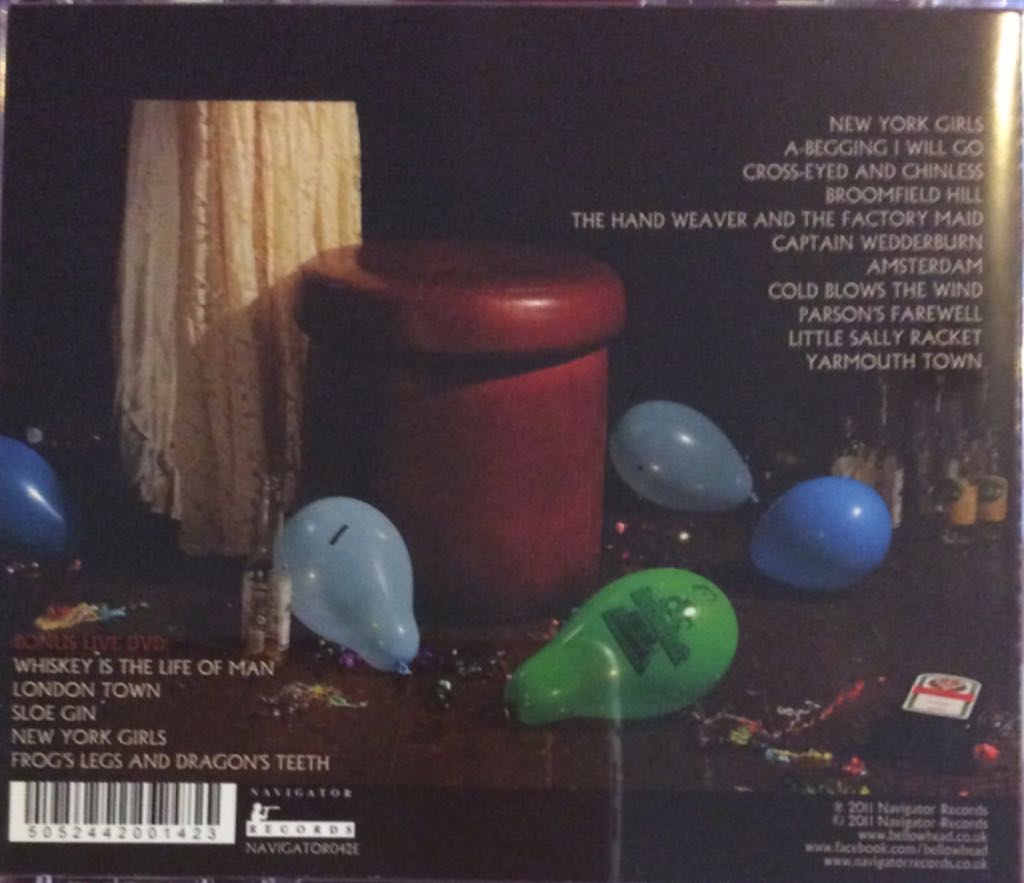 Hedonism - Bellowhead (CD - 49) music collectible [Barcode 505244200204] - Main Image 2