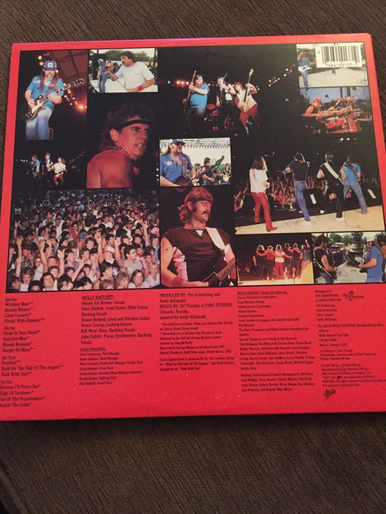 Double Trouble Live - Molly Hatchet (12”) music collectible [Barcode 074644013719] - Main Image 2