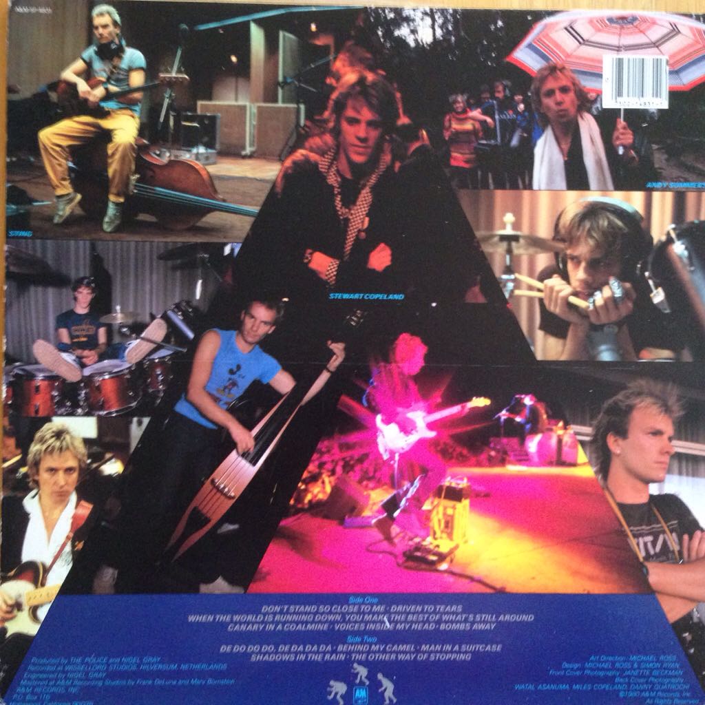 Zenyatta Mondatta - Police, The (12” - 39) music collectible - Main Image 2