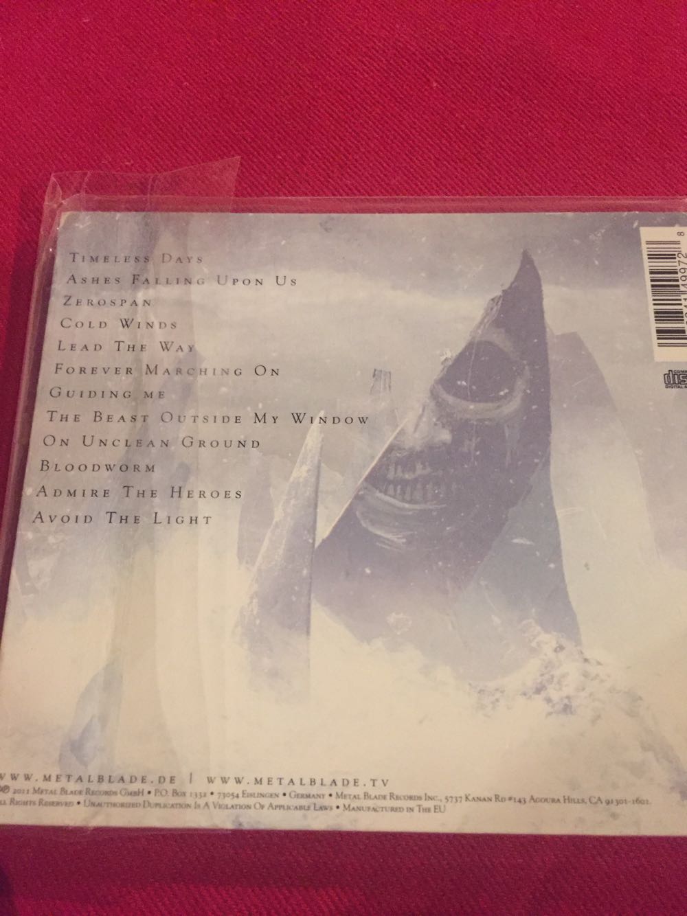 Cold Winds On Timeless Days - Charred Walls Of The Damned (CD - 57) music collectible [Barcode 039841499728] - Main Image 2