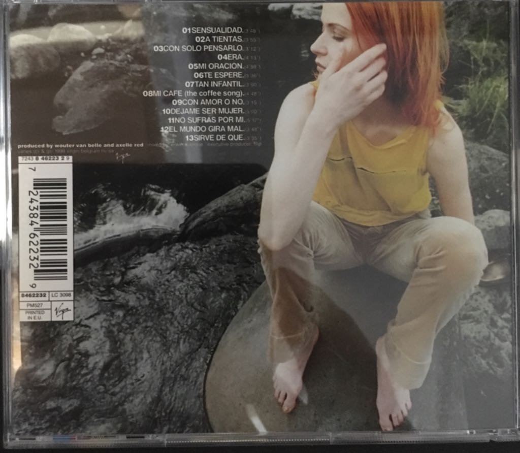 Con Solo Pensarlo - Axelle Red (CD) music collectible - Main Image 2