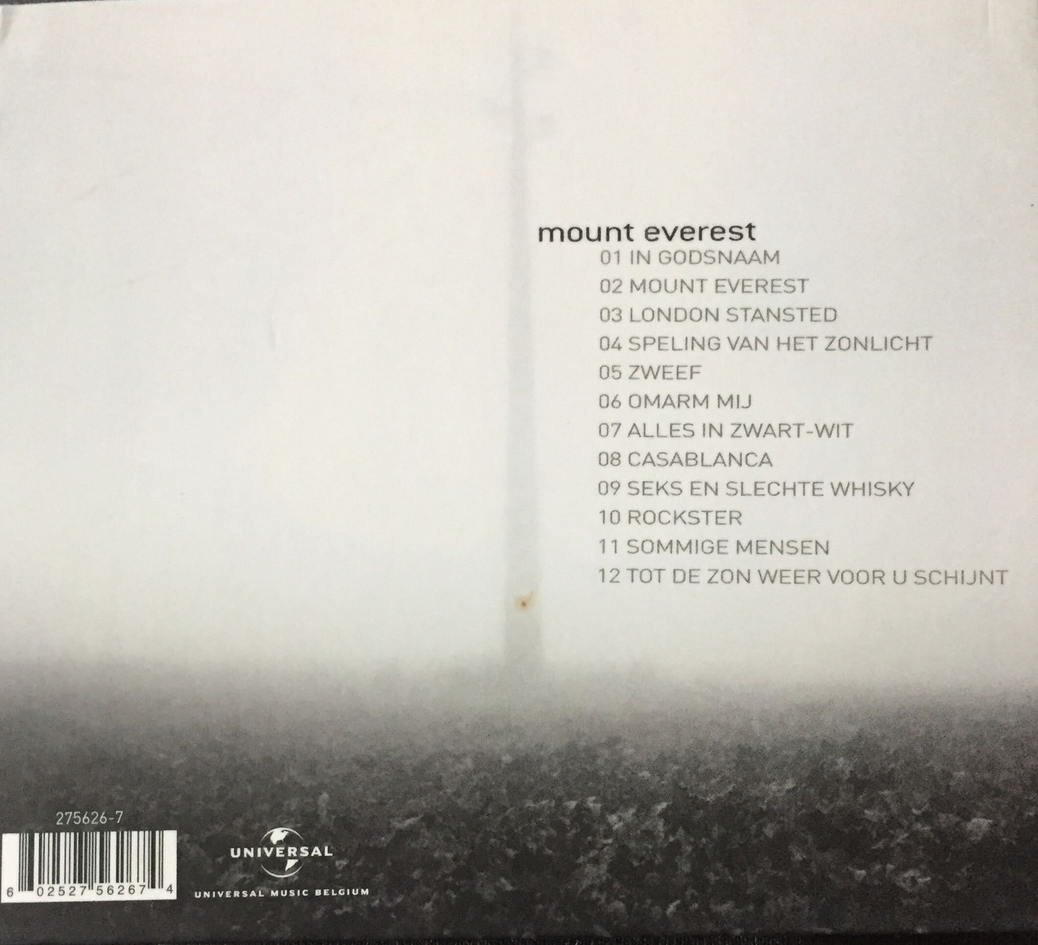Mount Everest - Buurman (CD) music collectible [Barcode 602527564432] - Main Image 2
