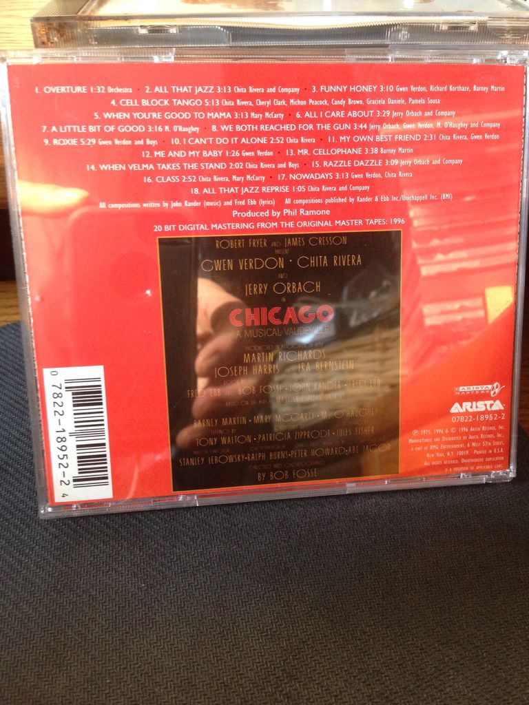 Chicago - Broadway (CD) music collectible [Barcode 078221895224] - Main Image 2