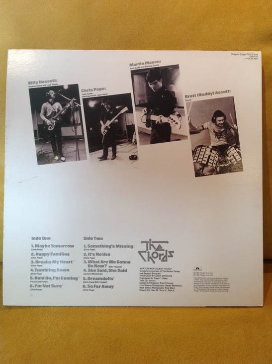 So Far Away - Chords, The (12”) music collectible - Main Image 2