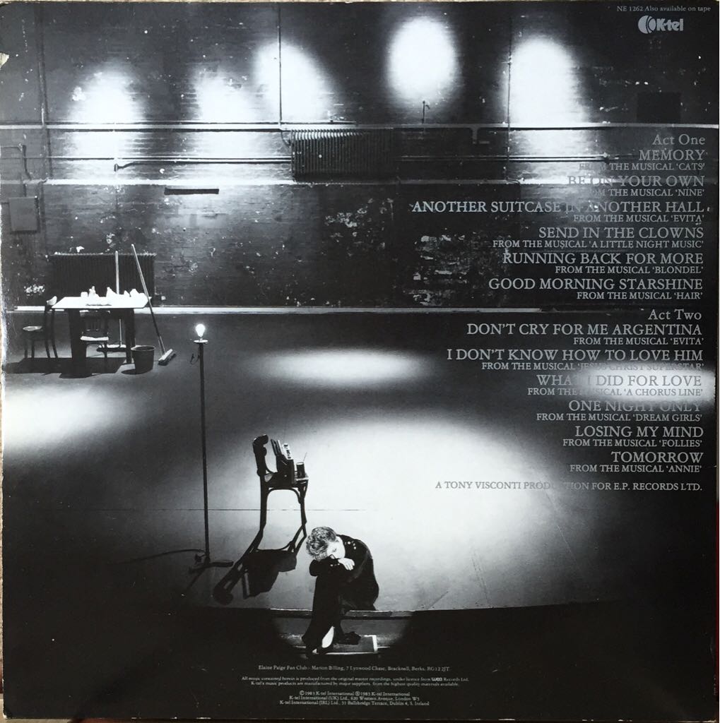 Stages - Elaine Paige (CD) music collectible - Main Image 2