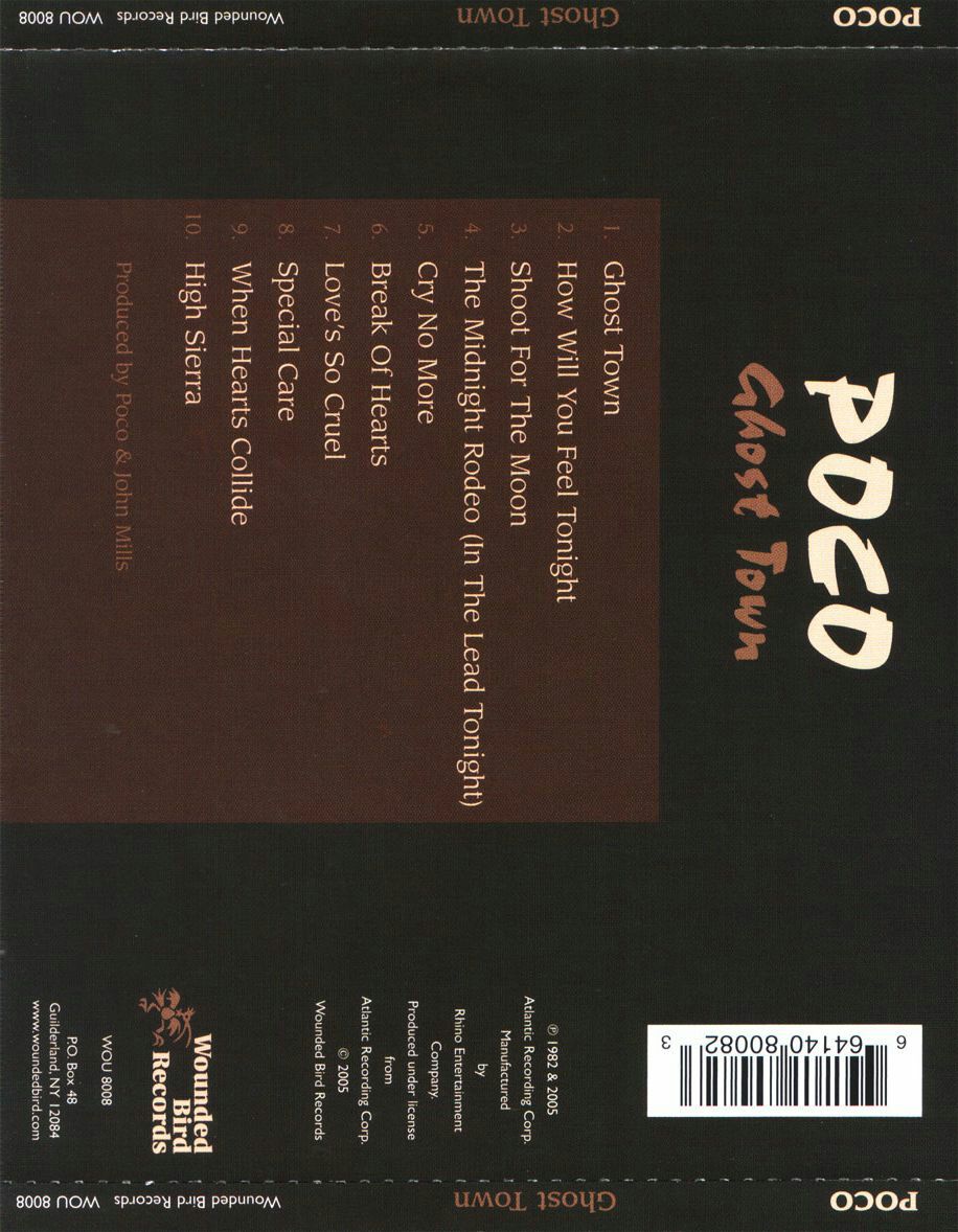 Ghost Town - Poco (MP3) music collectible [Barcode 664140800823] - Main Image 2