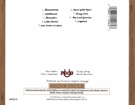 Legend - Poco (CD - 35) music collectible [Barcode 076731101927] - Main Image 2