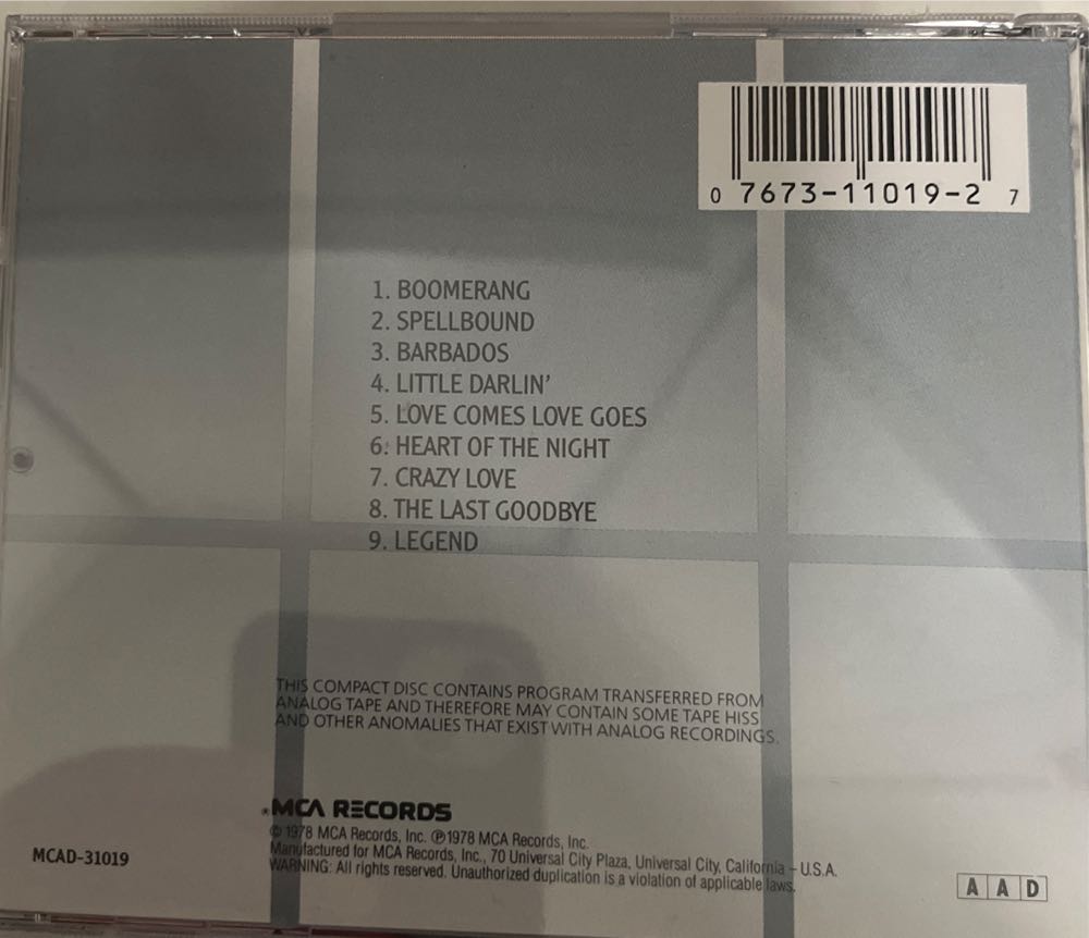 Legend - Poco (CD - 35) music collectible [Barcode 076731101927] - Main Image 3