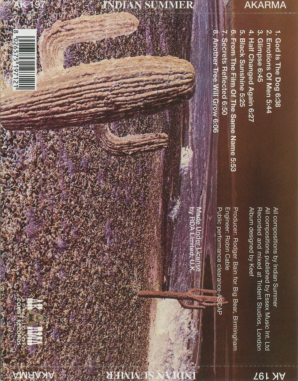 Indian Summer - Poco (MP3) music collectible [Barcode 8026575197121] - Main Image 2