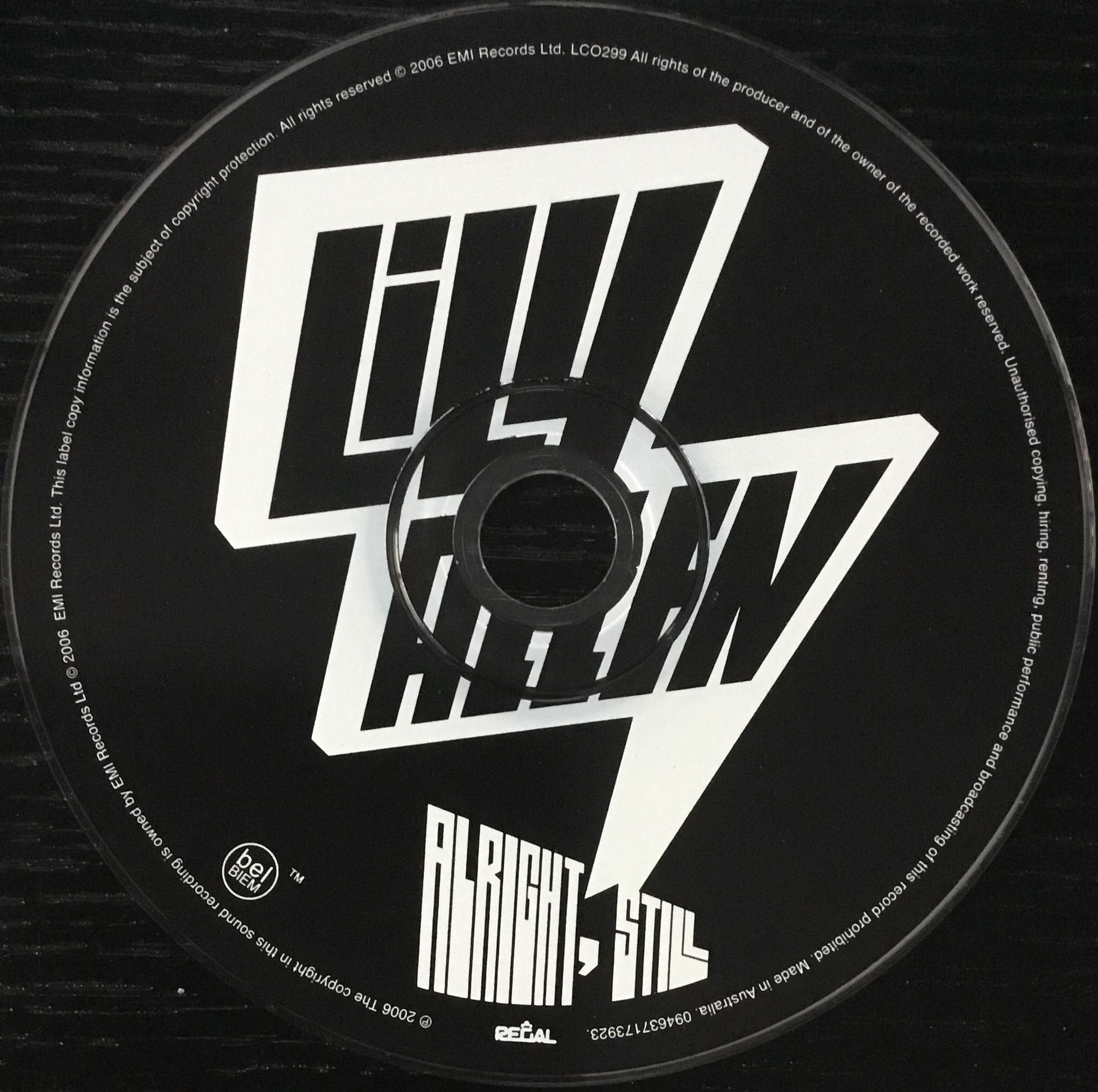 Alright, Still... - Lily Allen (CD - 37:12) music collectible [Barcode 094637173923] - Main Image 4