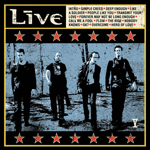 V - Live (CD - 5231) music collectible [Barcode 008811248529] - Main Image 3