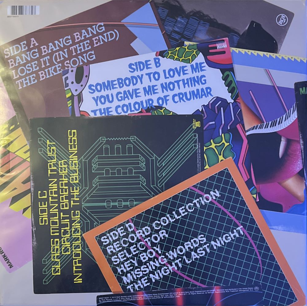 Record Collection - Mark Ronson (12”) music collectible [Barcode 886977363313] - Main Image 2