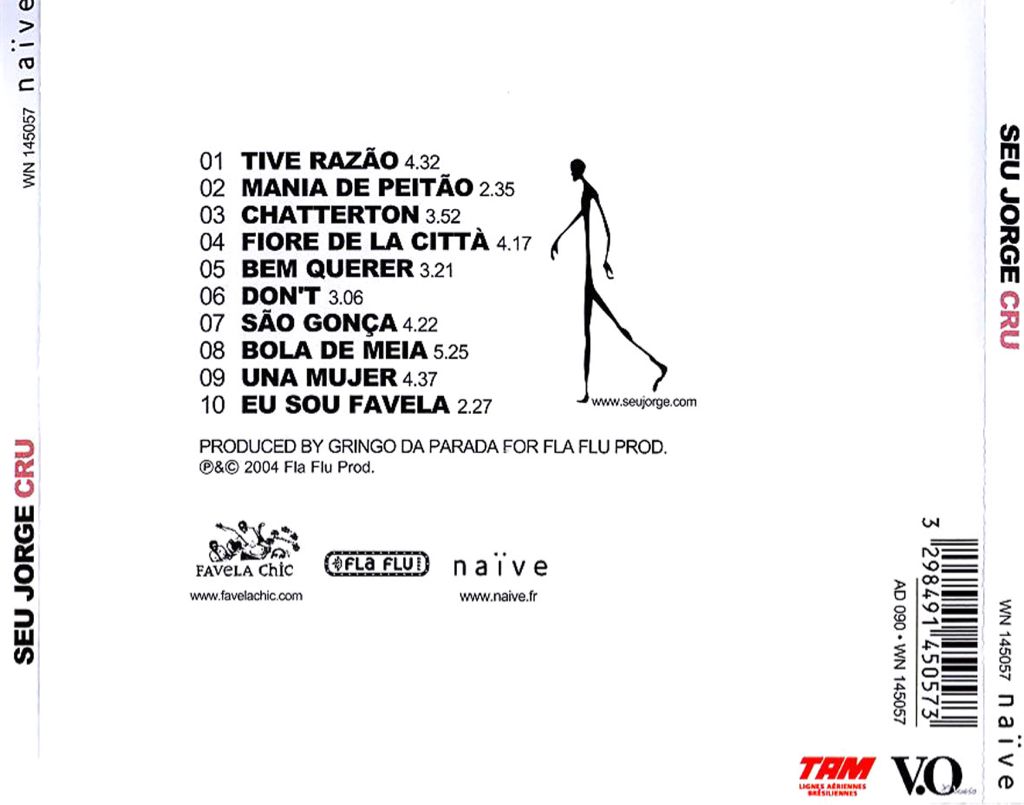Cru - Seu Jorge (CD) music collectible - Main Image 2