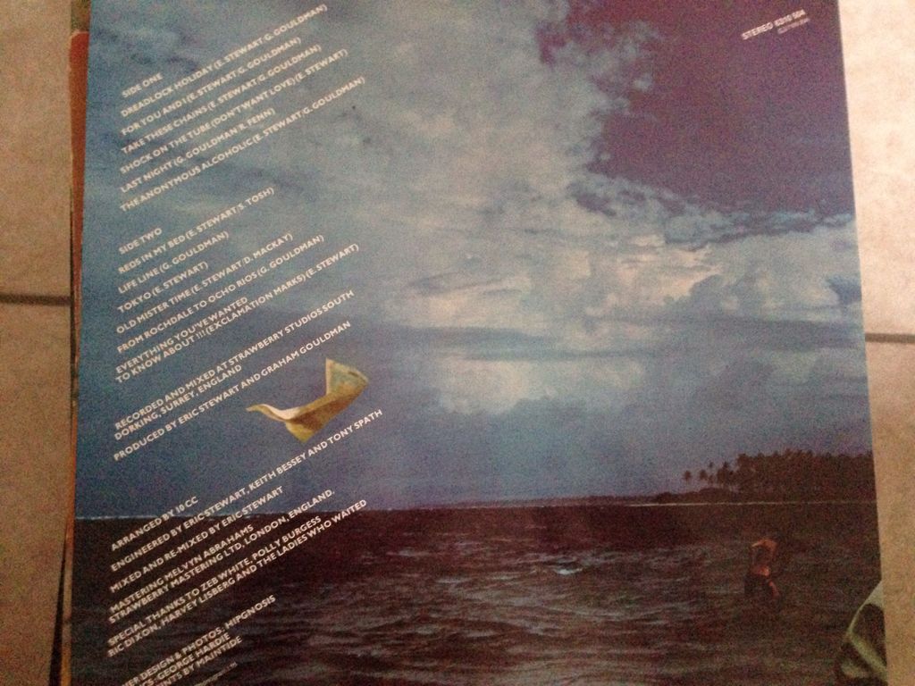 Bloody Tourists - Ten-CC (CD - 49) music collectible - Main Image 2