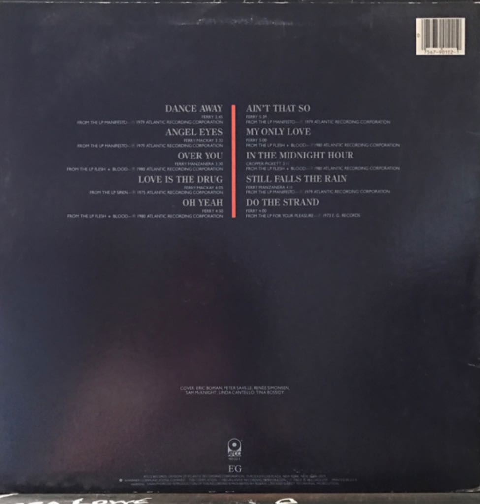 The Atlantic Years - Roxy Music (12” - 46) music collectible - Main Image 2