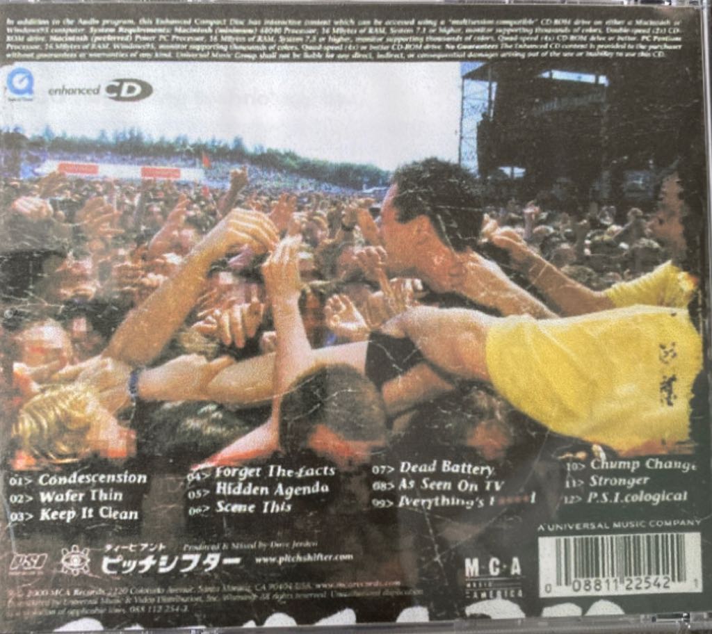 Deviant - Pitchshifter (CD) music collectible [Barcode 008811225421] - Main Image 2