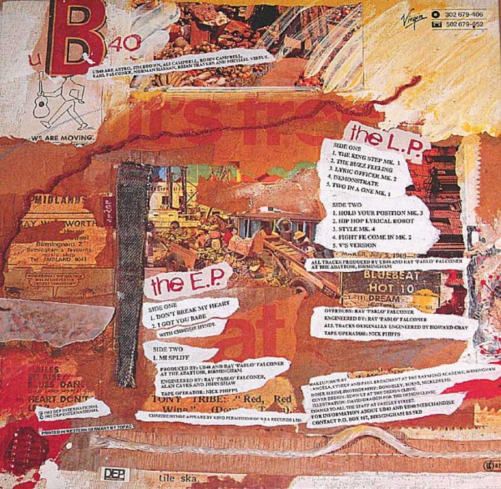 Baggariddim  - UB40 (CD) music collectible [Barcode 077778638728] - Main Image 3