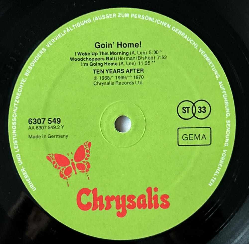 Goin’ Home! - Ten Years After (12” - 4646) music collectible - Main Image 4
