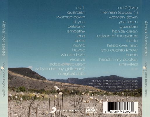 Havoc And Bright Lights - Morissette, Alanis (CD - 62) music collectible - Main Image 2