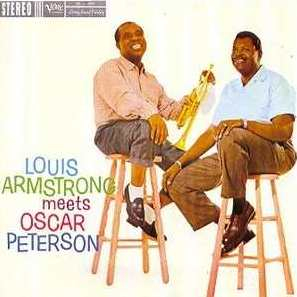Louis Armstrong Meets Oscar Peterson - louis and oscar music collectible - Main Image 1
