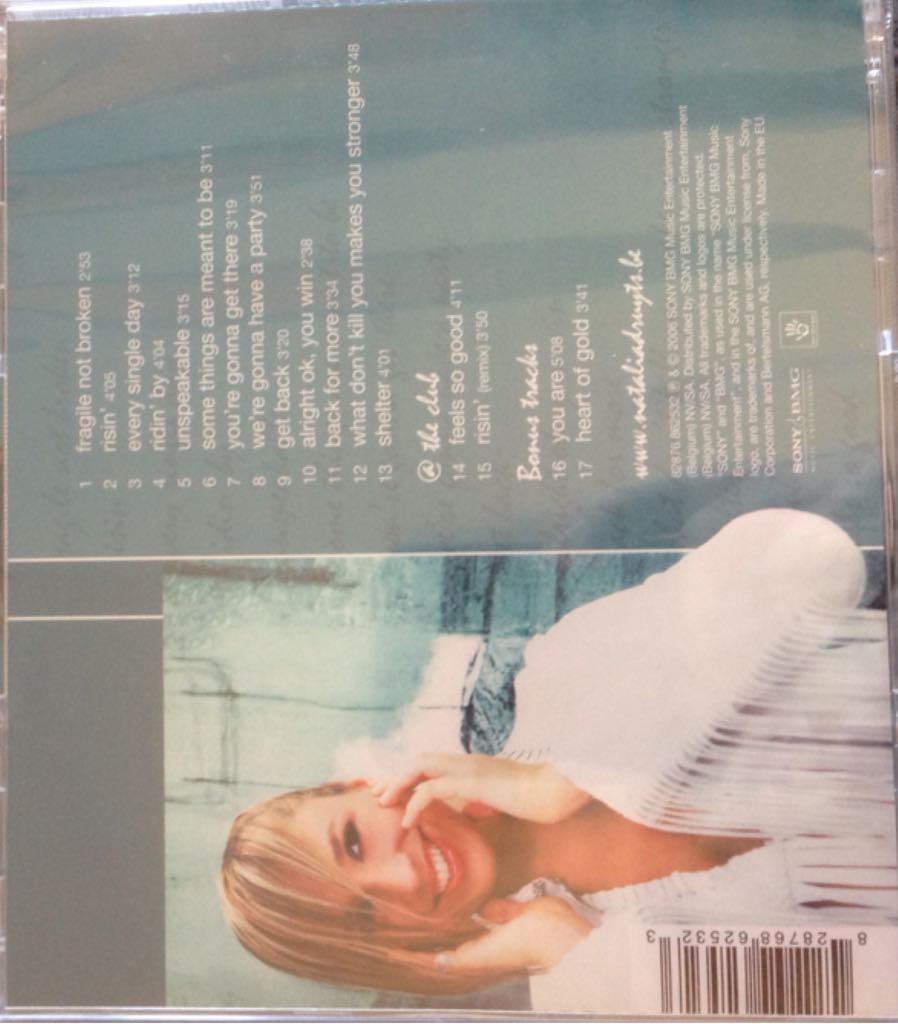Back For More - Natalia (CD) music collectible [Barcode 828768625323] - Main Image 2