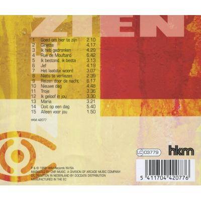 Zien - Stef Bos (CD) music collectible - Main Image 2
