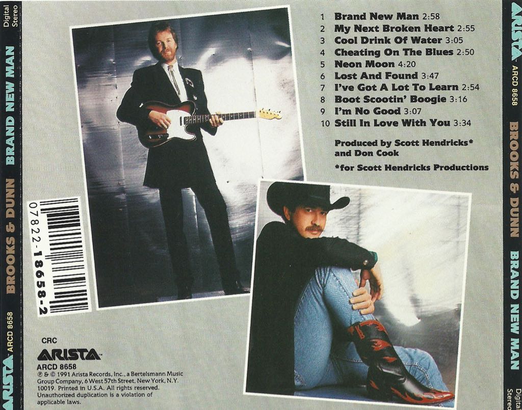 Brand New Man - Brooks & Dunn (CD) music collectible - Main Image 2