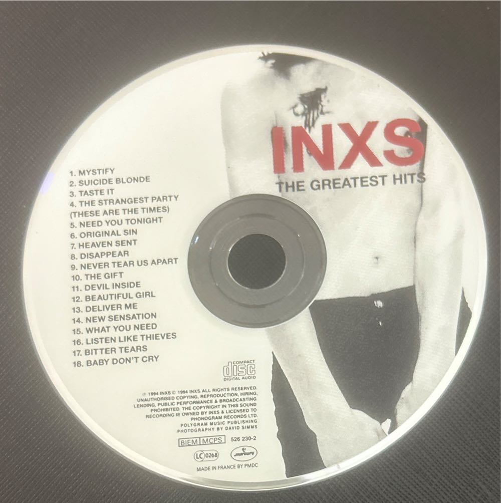 The Greatest Hits - INXS (CD - 60) music collectible [Barcode 731452810625] - Main Image 2