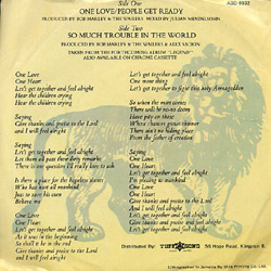 One Love / People Get Ready - Bob Marley and the Wailers (12”) music collectible - Main Image 2