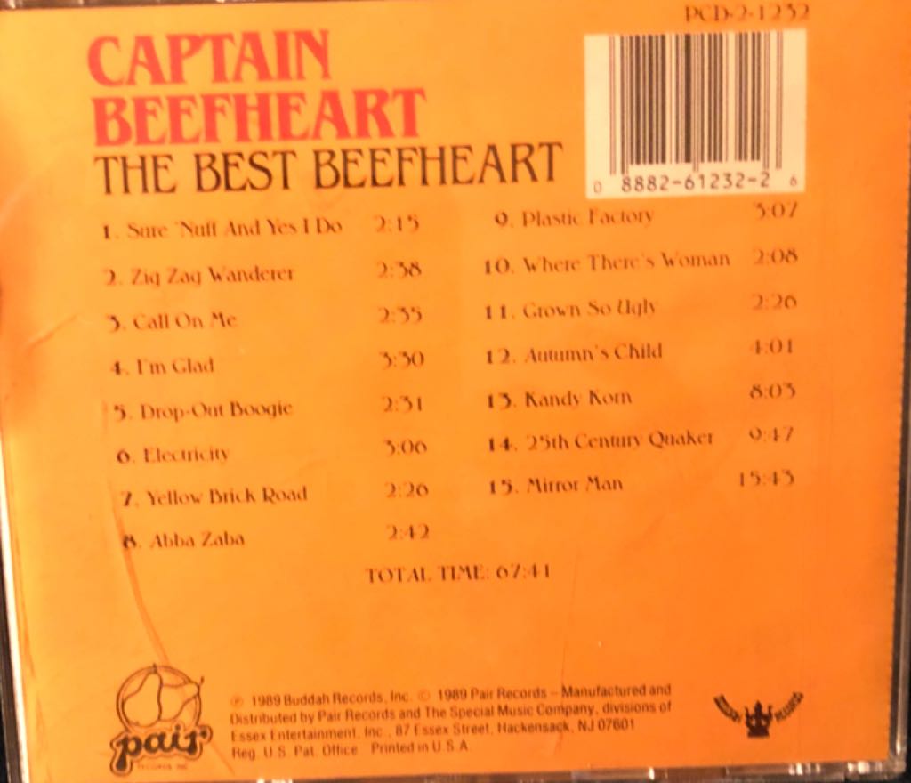 The Best Of Captain Beefheart & The Magic Band - Captain Beefheart (CD) music collectible - Main Image 2