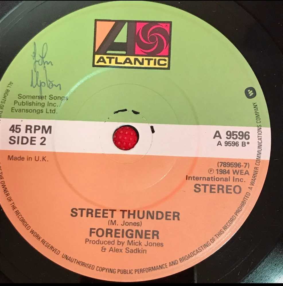 03 - 7” Single - Foreigner - I Want To Know What Love Is - Foreigner (7” - 9) music collectible - Main Image 4