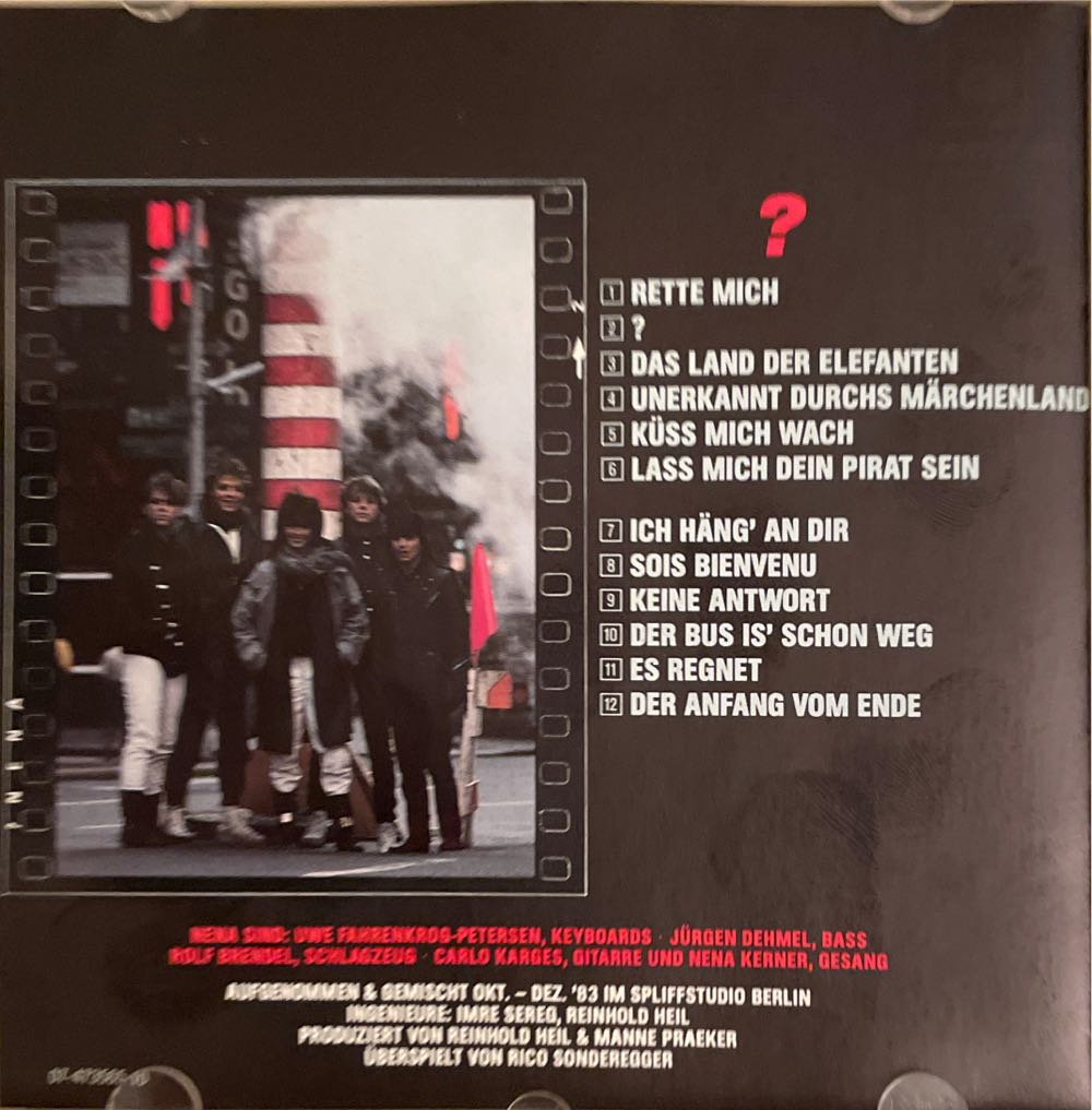 ? (Fragezeichen) - Nena (CD - 42) music collectible - Main Image 4