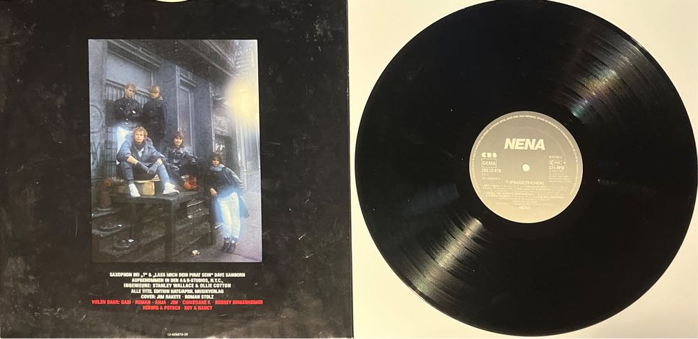 ? (Fragezeichen) - Nena (12” - 42) music collectible - Main Image 3