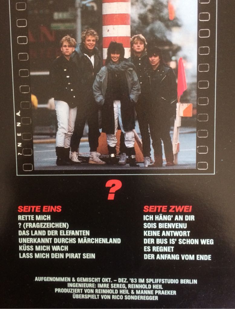 ? (Fragezeichen) - Nena (12”) music collectible - Main Image 2